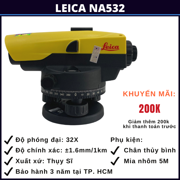 Máy thủy bình Leica na532 may-thuy-binh-leica-na532