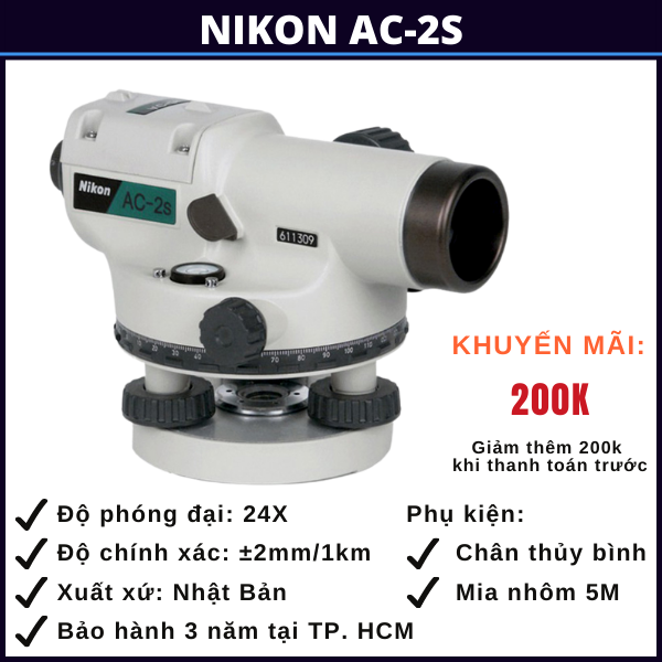 máy thủy bình nikon ac-2s hồ chí minh may-thuy-binh-nikon-ac-2s-ho-chi-minh