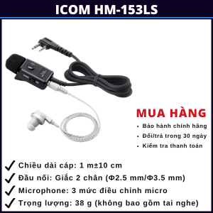 microphone-icom-hm-153ls