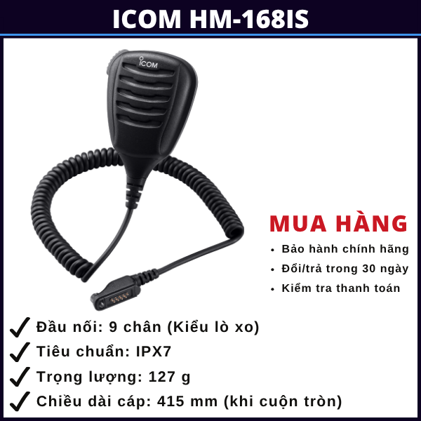 microphone-icom-hm-168is microphone-icom-hm-168is
