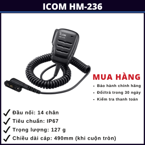 microphone-icom-hm-236